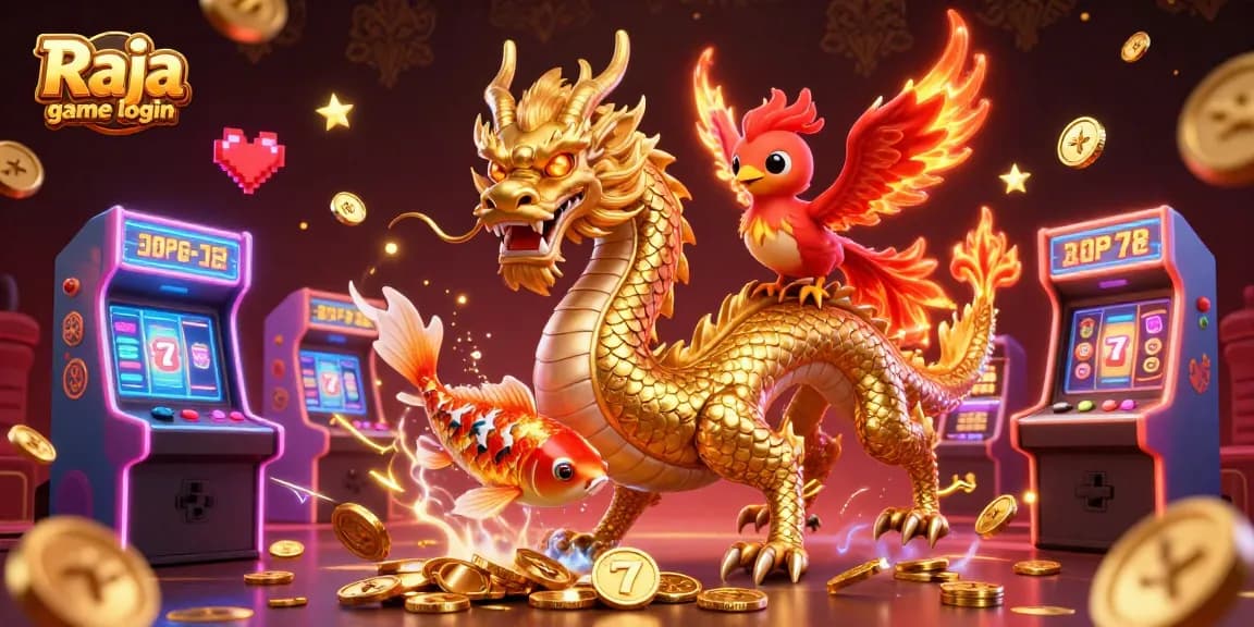 Experience seamless Raja game login and thrilling gameplay in a vivid casino atmosphere.