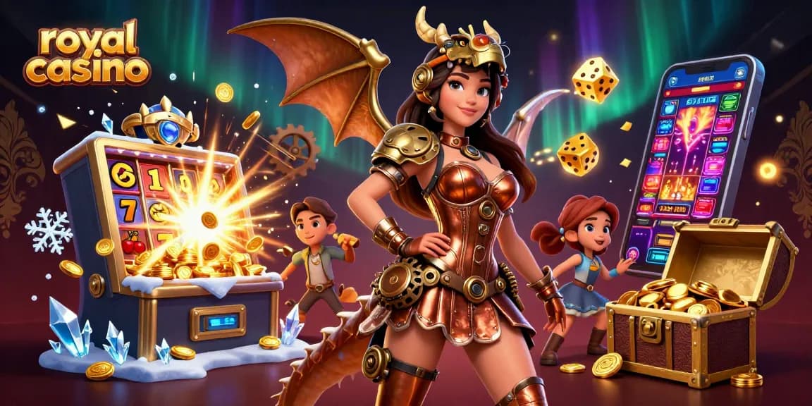 Experience thrilling gameplay at royal casino with vibrant slots and immersive characters.