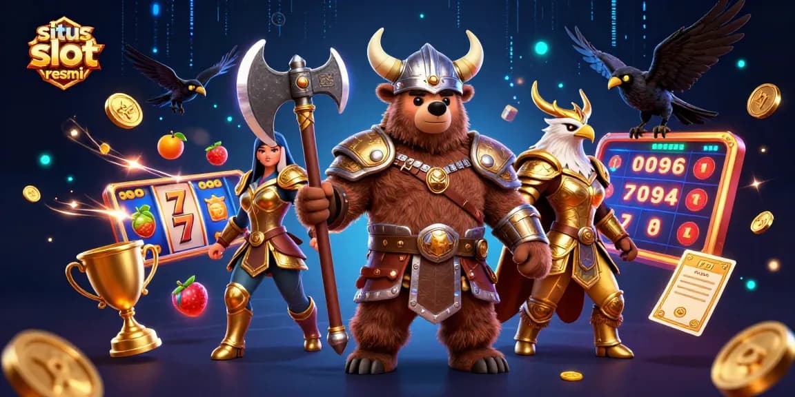 Situs slot resmi menawarkan pengalaman bermain menarik dengan jackpot besar dan simbol keberuntungan.