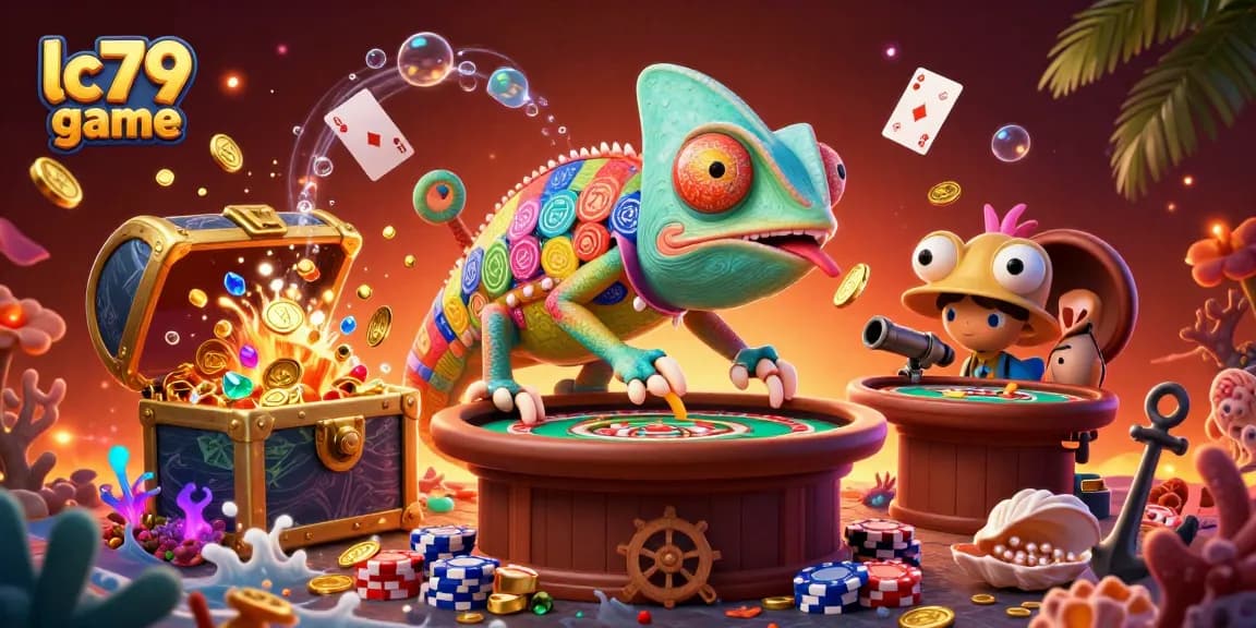 Đắm chìm trong lc79 game cùng những sinh vật biển và kho báu hồi hộp!