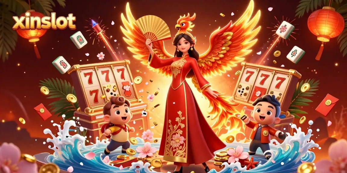 Engage in thrilling wins with xinslot's vibrant casino experience of slot games and rich visuals.