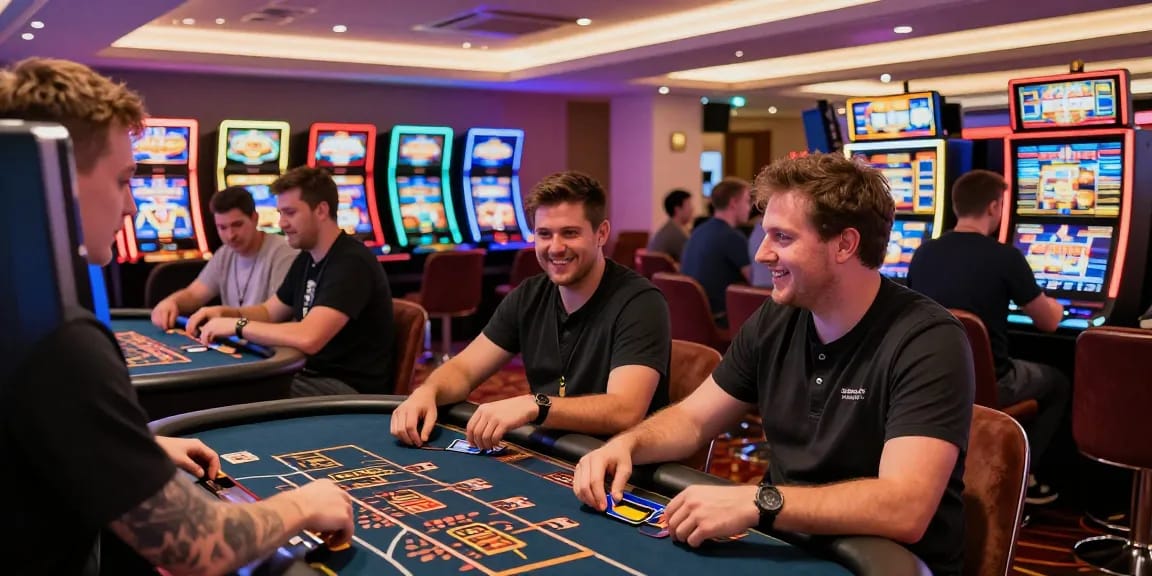 Exciting scene showcasing UK players at credit card casinos, highlighting https://sii.org.uk/ as the go-to resource for top gaming experiences in 2026.