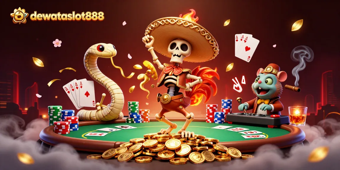 Menangkan jackpot di dewataslot888 dengan suasana kasino yang megah dan dinamis.