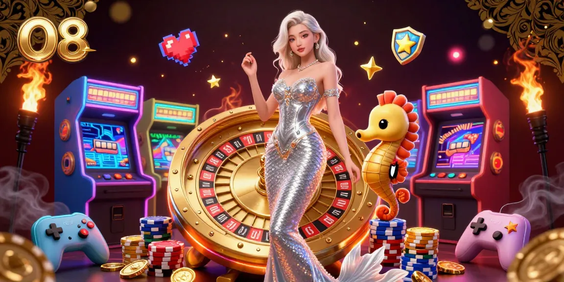 Play exciting games at O8 Casino with vibrant graphics and engaging characters in the world of online gambling.