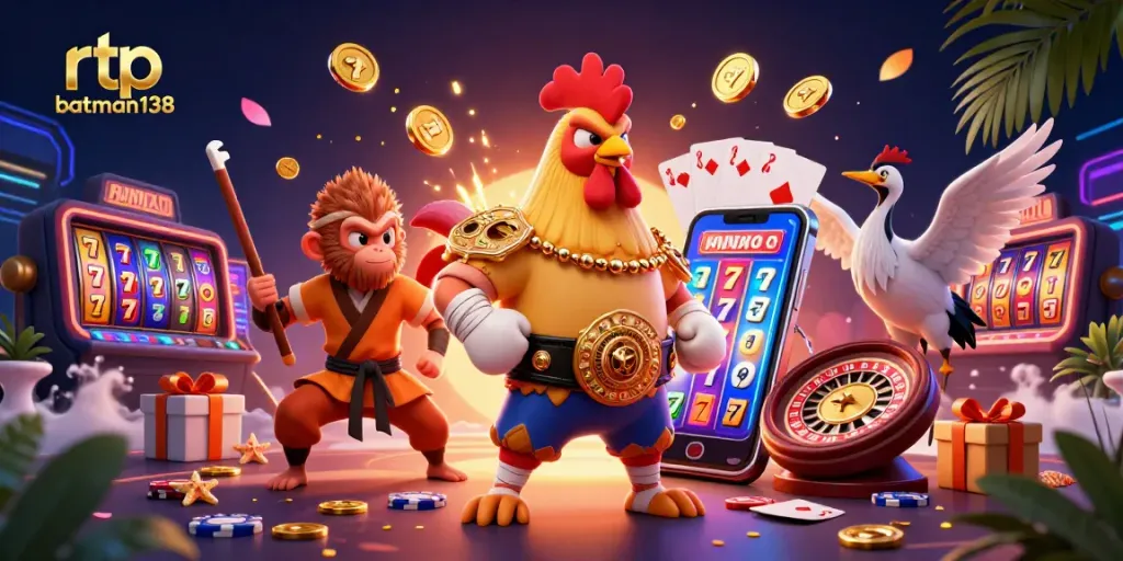 RTP Batman138 memberikan pengalaman kasino menarik dengan slot dan simbol keberuntungan.