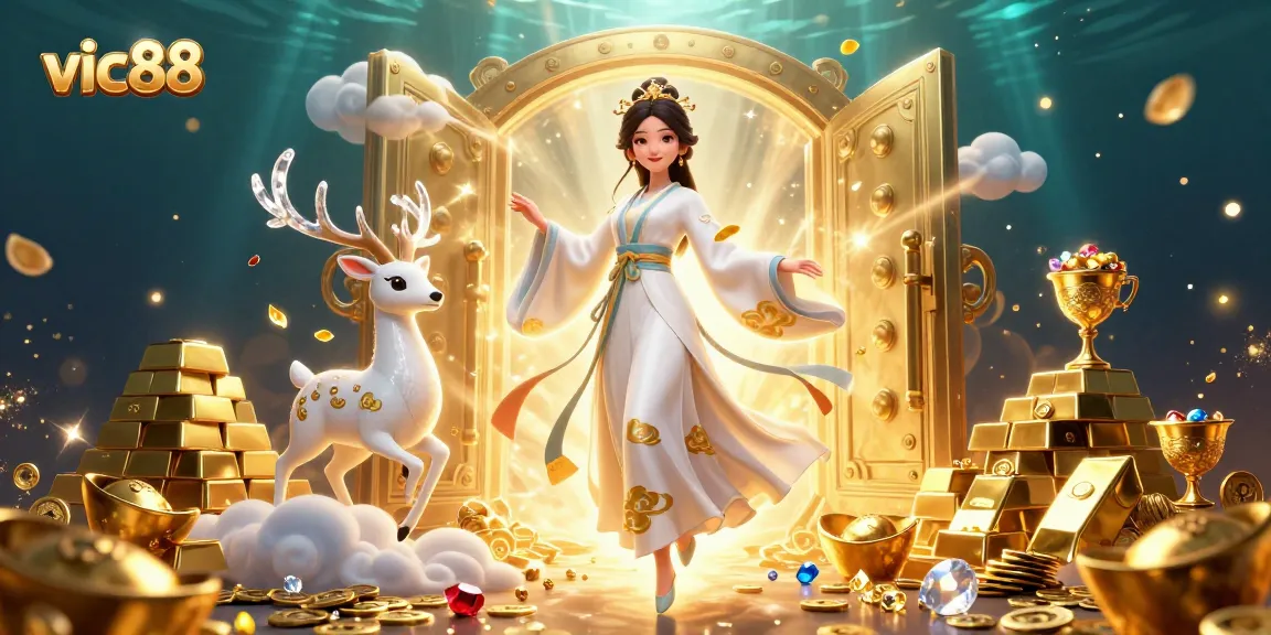 Play at vic88 casino and win with excitement amid treasure and jewels.
