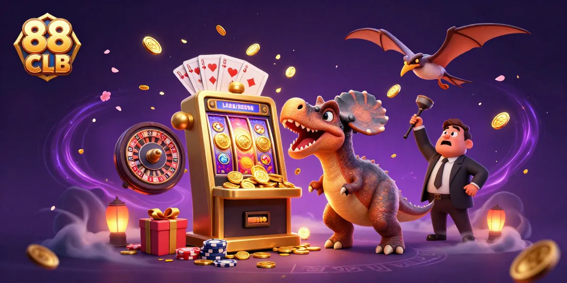 Experience the thrill of winning with 88 CLB's vibrant casino scene showcasing dynamic gaming action.