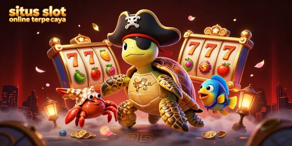Gambarlah slot online terpercaya dengan simbol keberuntungan dan karakter menarik dari dunia game.