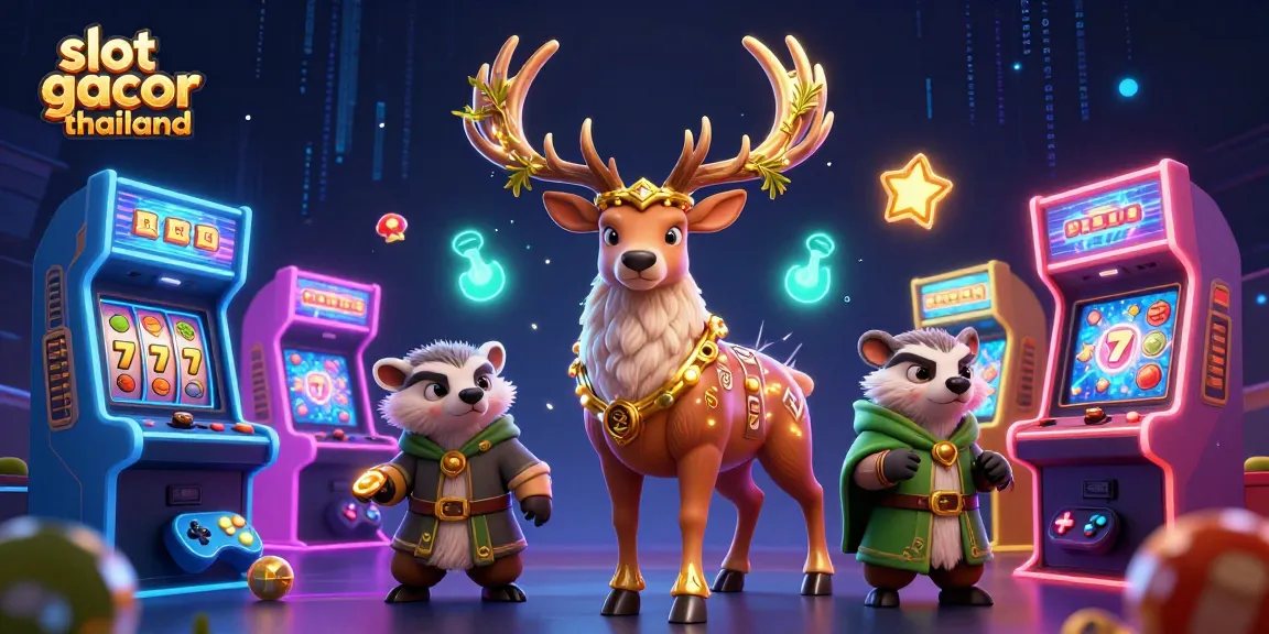 Experience the excitement of slot gacor thailand with vibrant game elements and dynamic characters.