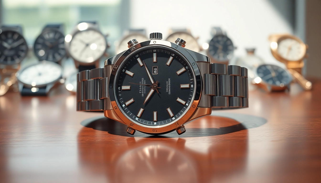 Admiring the craftsmanship of a replica watch with stunning details and elegant design.