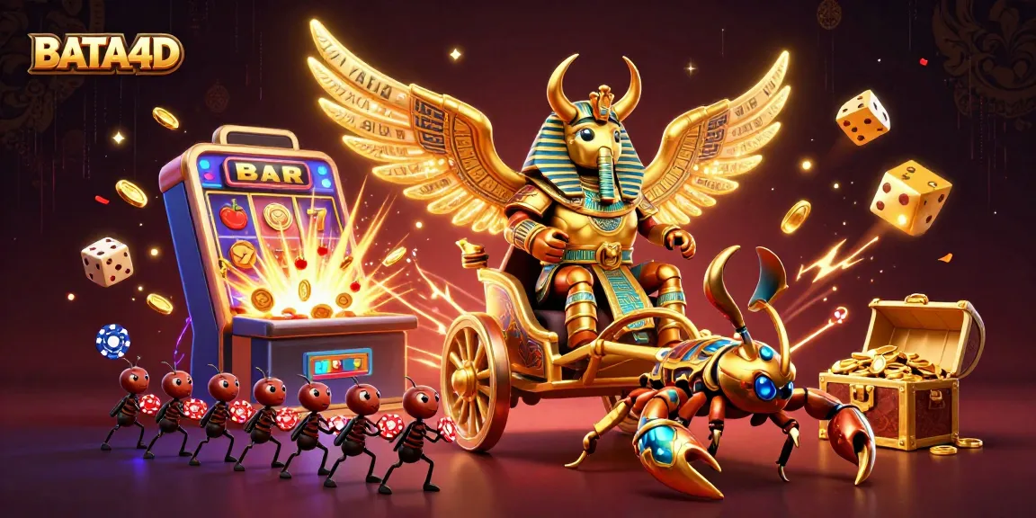 BATA4D menyediakan hiburan online yang menarik dengan jackpot menggoda dari mesin slot yang mengeluarkan koin.
