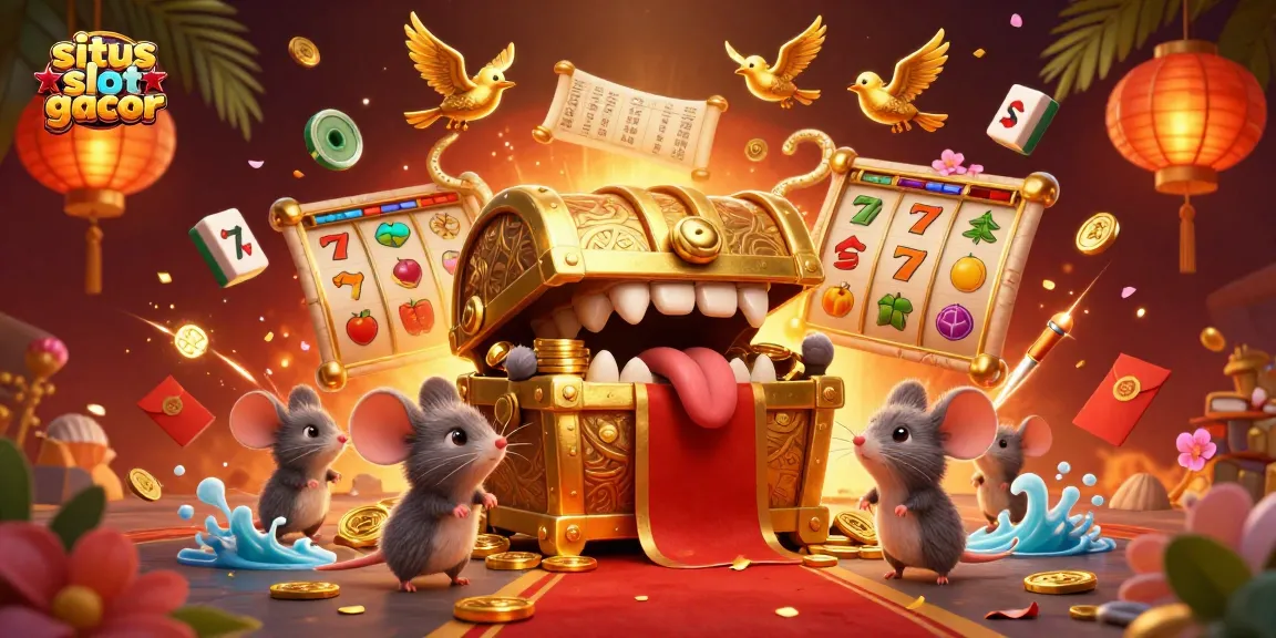 Mainkan situs slot gacor dengan imajinasi petualangan dan kekayaan yang memikat dengan ilustrasi menarik ini.