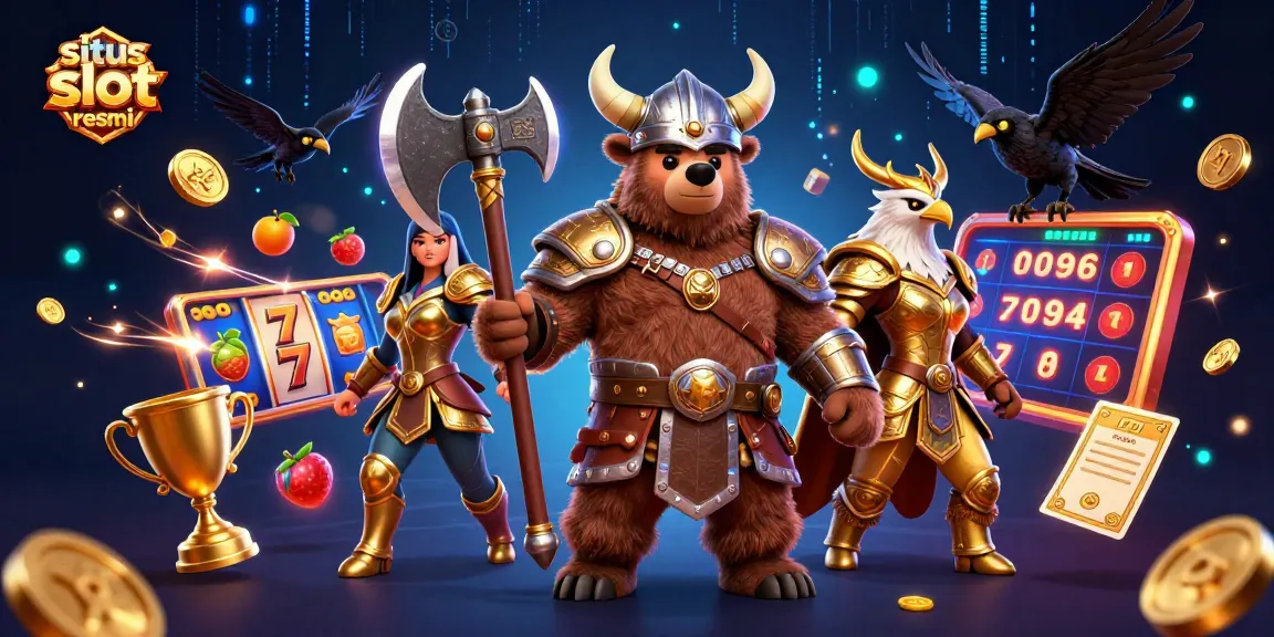 Situs slot resmi menawarkan pengalaman bermain menarik dengan jackpot besar dan simbol keberuntungan.