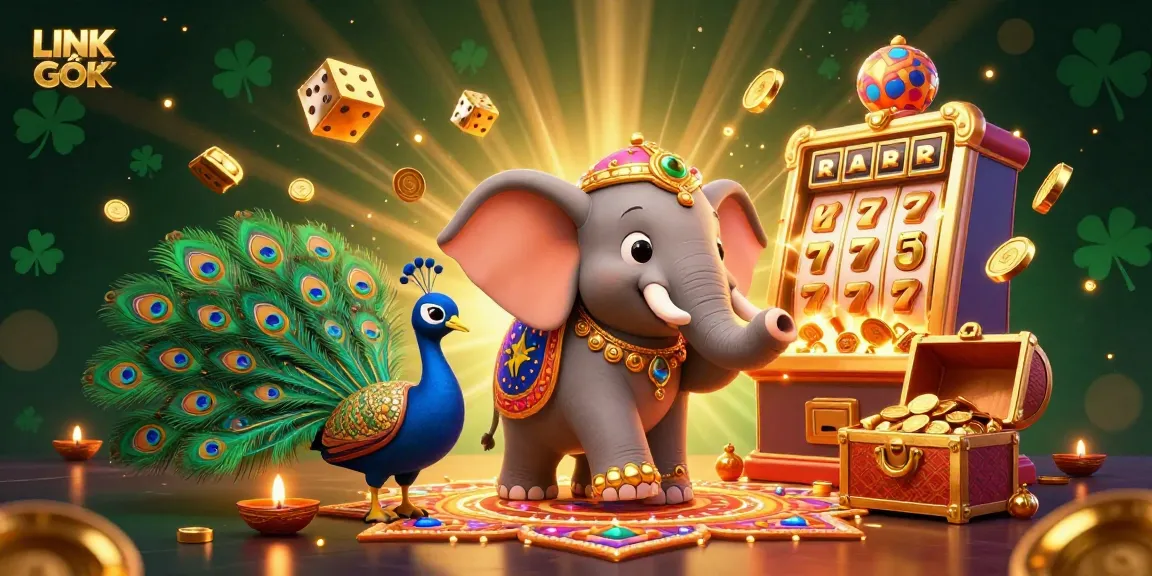 Experience LINK GỐC at an exciting online casino with vibrant elements and dynamic gameplay.