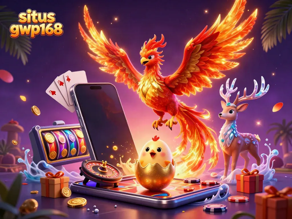 Menangkan hadiah di situs gwp168 dengan ilustrasi kasino 3D yang menarik dan slot permainan yang mengasyikkan.