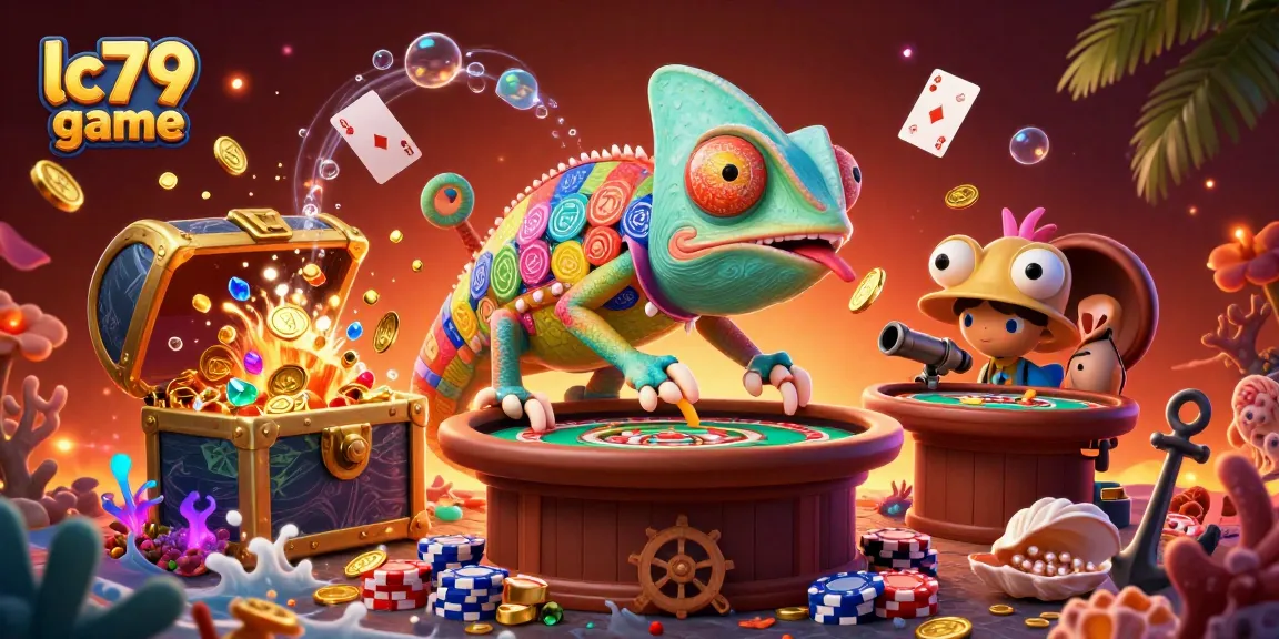 Đắm chìm trong lc79 game cùng những sinh vật biển và kho báu hồi hộp!