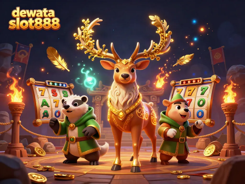 Menangkan jackpot di dewata slot888 dengan simbol keberuntungan dan suasana magis.