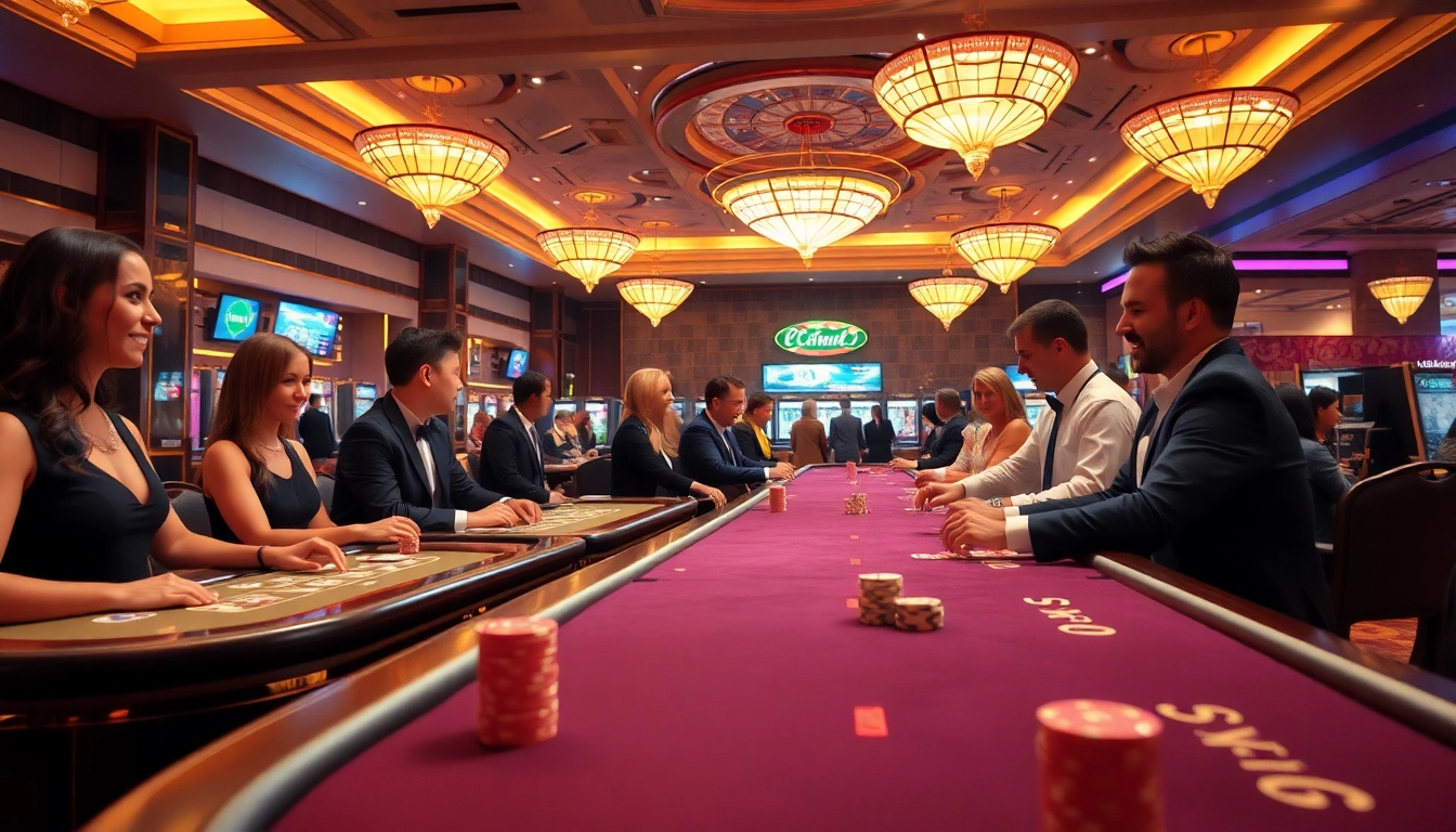 에볼루션 카지노에서 즐거운 게임 경험을 하는 모습과 생동감 있는 환경